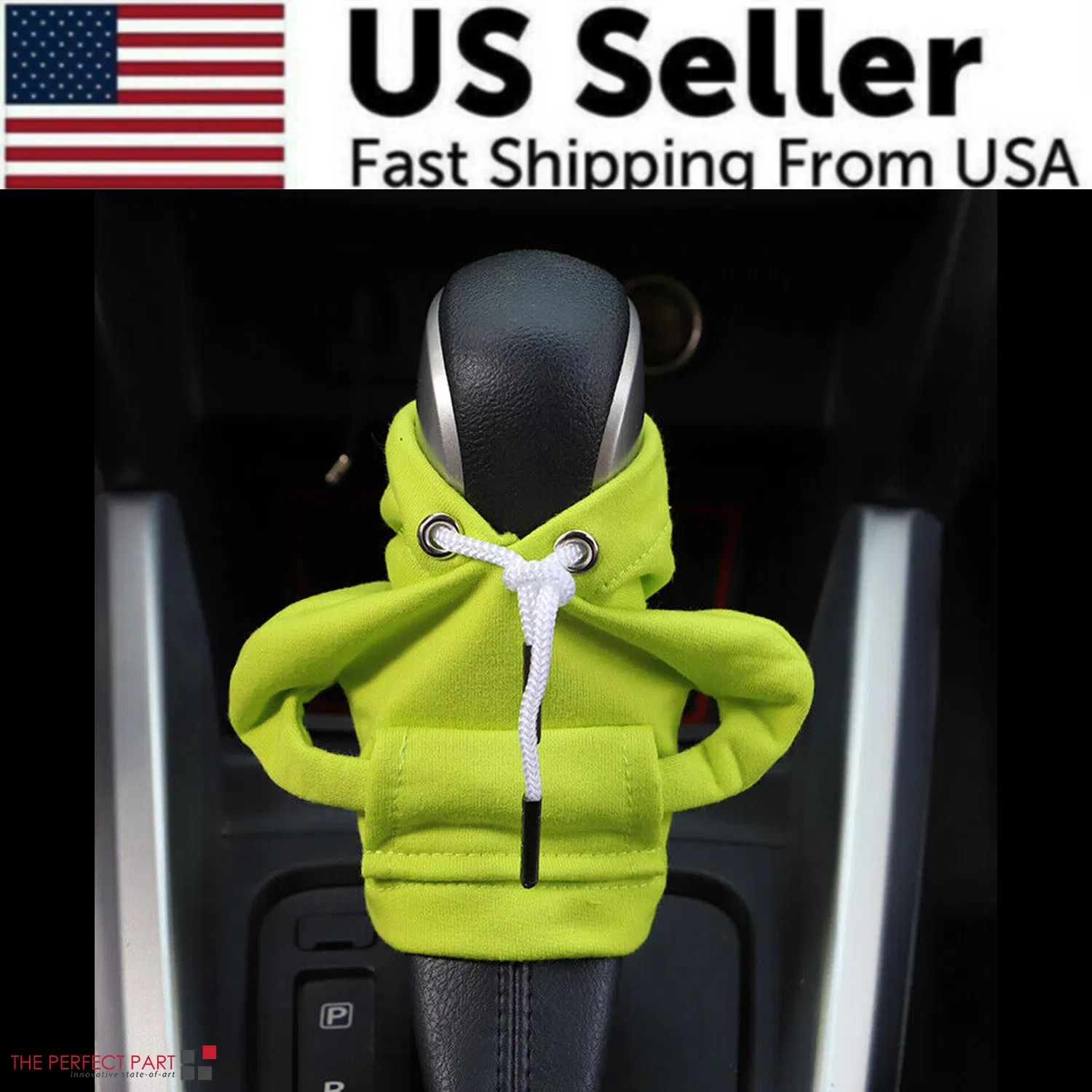 Car Gear Shift Cover Mini Hoodie Gear Shift Cover for Car Shifter Interior Trim photo 8