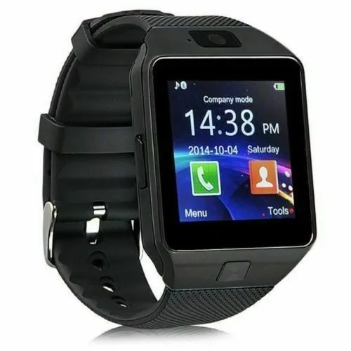 Bluetooth Smart Watch w/Camera Waterproof Phone Mate For Android Samsung iPhone photo 1