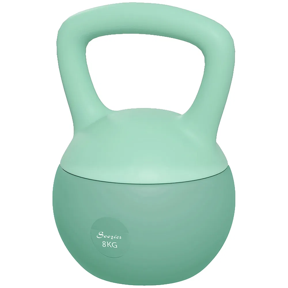 18 lb Soft Kettlebell, Sand Filled Weight w/ Grip Handle, Kettlebell Weight for Full Body Workout and Strength Training photo 7