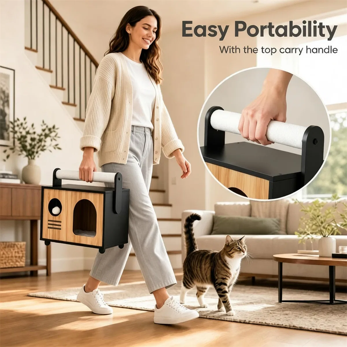 Cat and Dog Kennel Modern 19 Inches X 12 X 17.5 photo 7