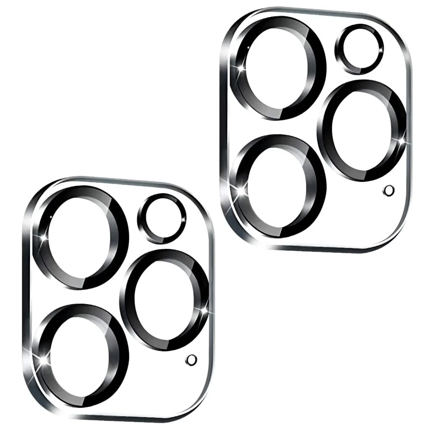 2Packs Ultra HD Camera Lens Protectors 9H Hardness Tempered Glass Camera Lens Protectors photo 1