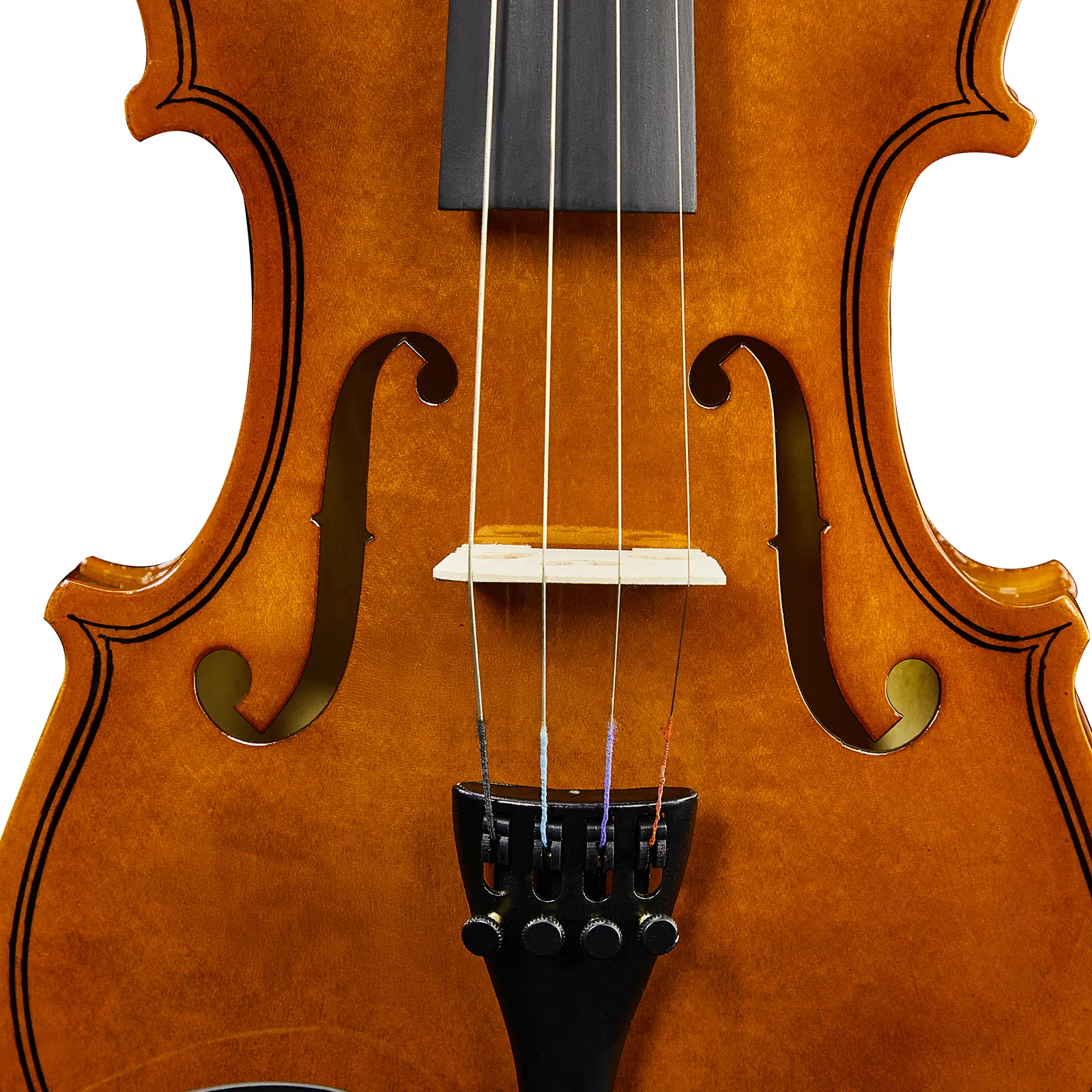 Brand new 1/2 acoustic violin with Hard Case,Violin Bow,Shoulder Rest,Rosin,Extra Strings and Sourdine photo 4