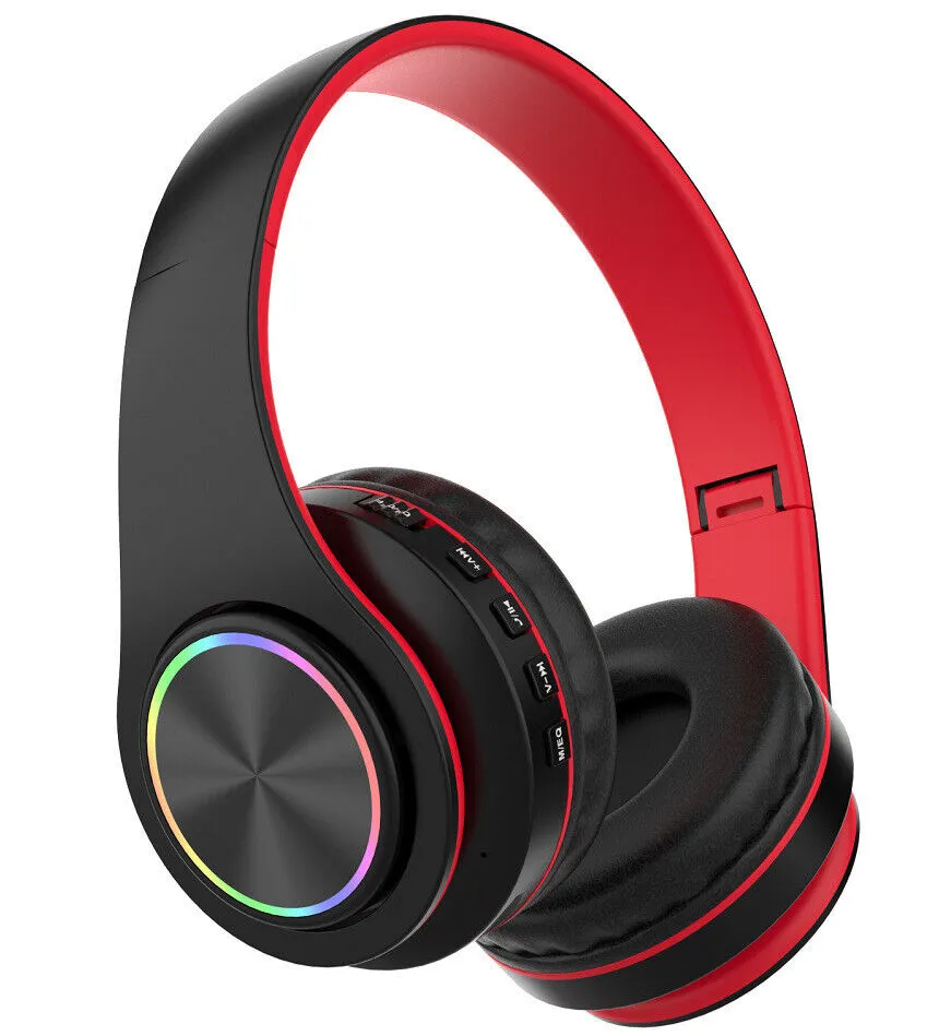 Super Bass Wireless Bluetooth Headphones Foldable Stereo Earphones Headsets Mic photo 3