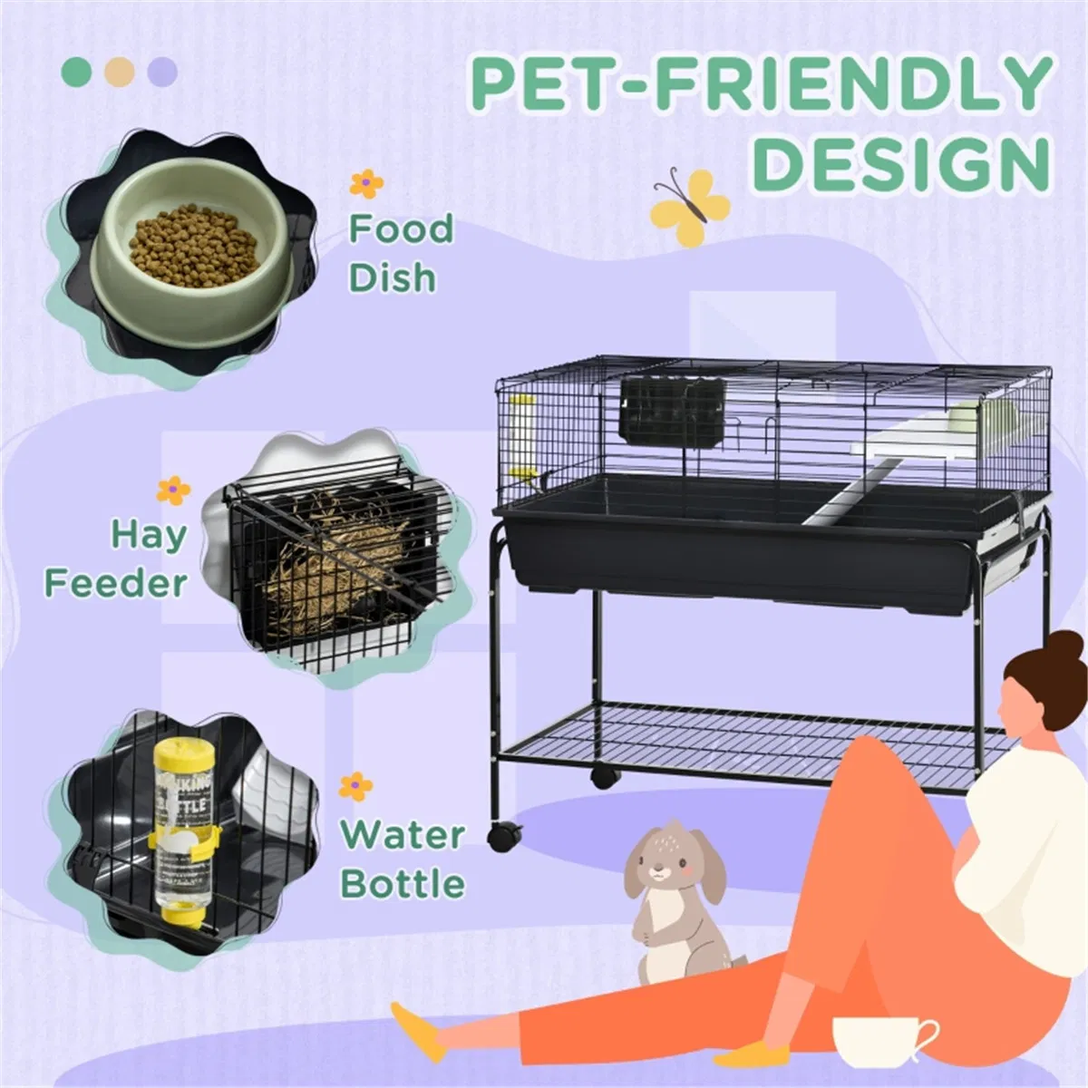 Hamster Cage/small animal cage/Pet cages ( Amazon Shipping)(Prohibited by WalMart) photo 4