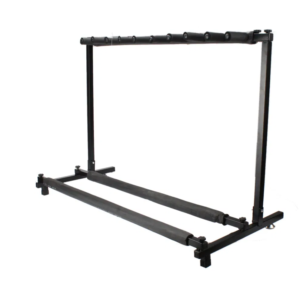 Triple Folding Multiple Guitar Holder Rack Stand photo 1