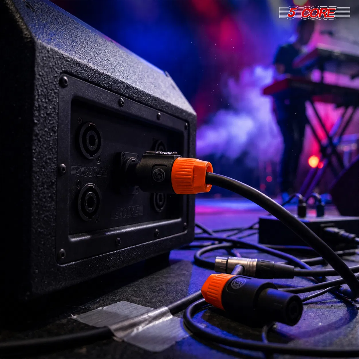 5Core Speakon Adapter High Quality Audio Jack Male Audio Pin Speaker Adapter Connector photo 2