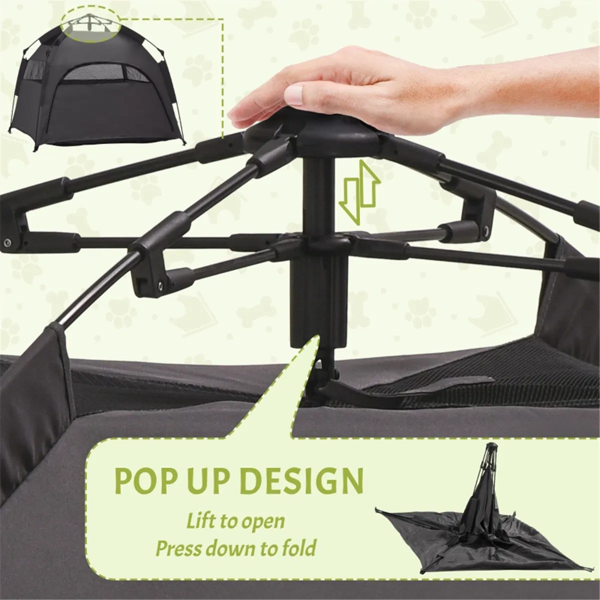 Pop Up Dog Tent / Pet Camping Tent ( Amazon Shipping)(Prohibited by WalMart) photo 6