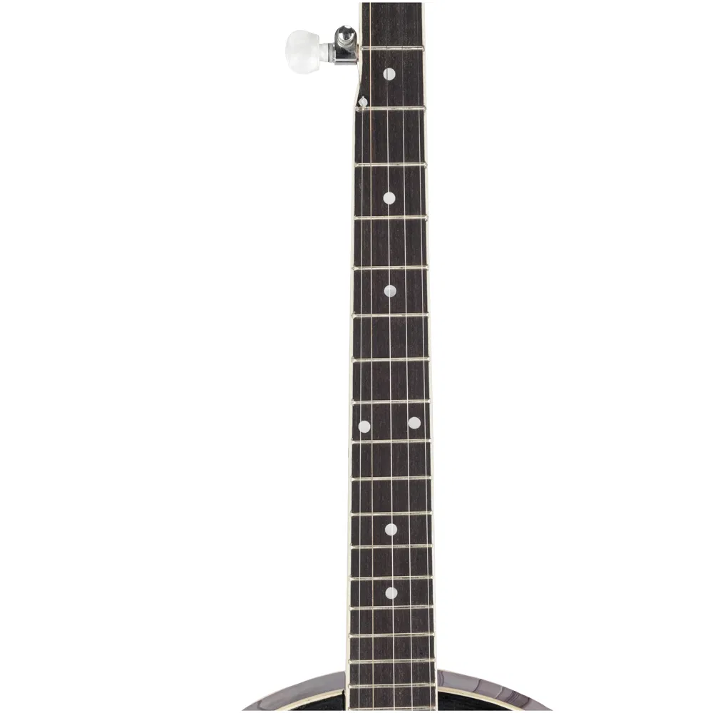 Top Grade Exquisite Professional Wood Metal 5-string Banjo White & Wood Color photo 6