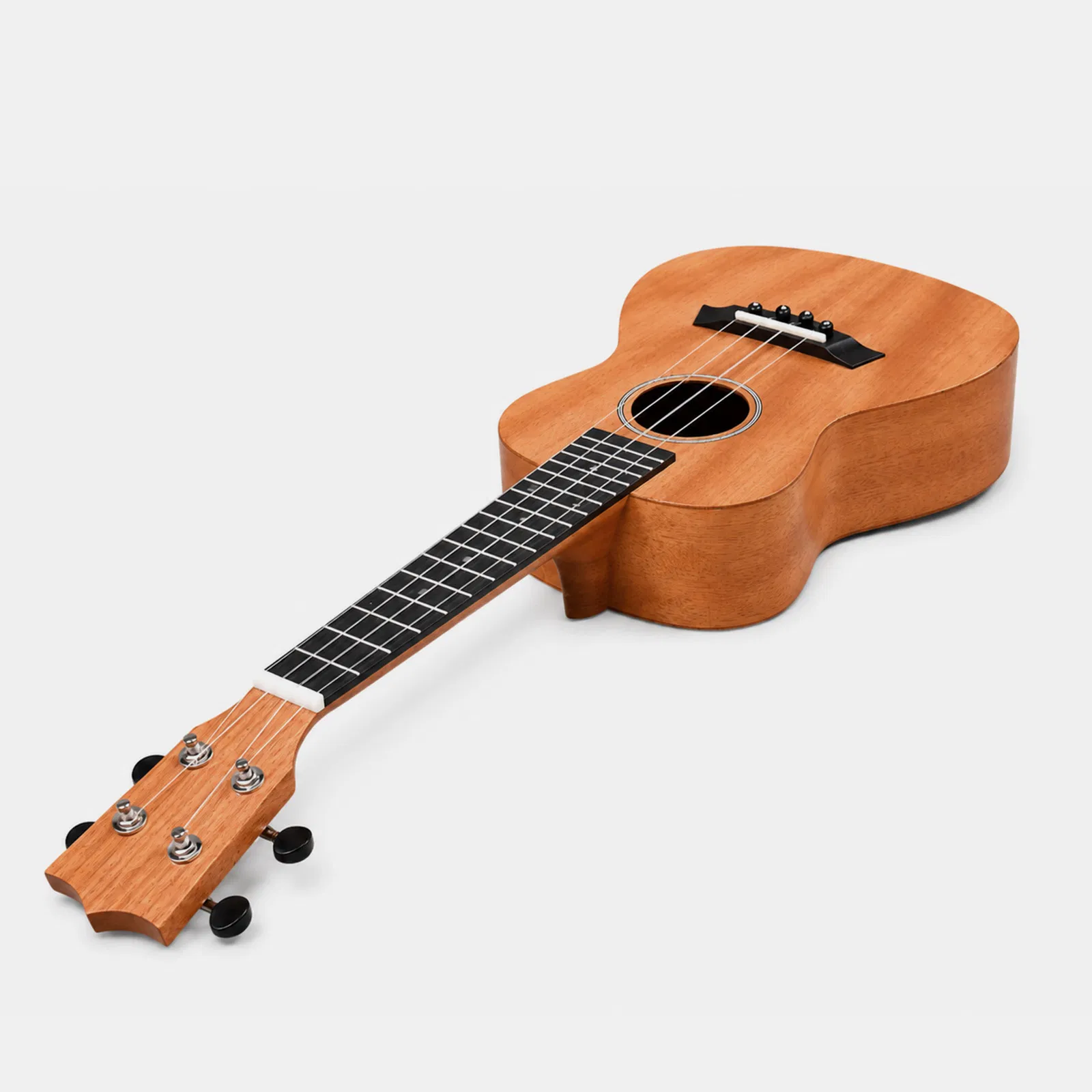 26in mahogany body rosewood fingerboard ukulele, cotton bag, capo, strap, picks*2, tunerStringsDust cloth photo 3