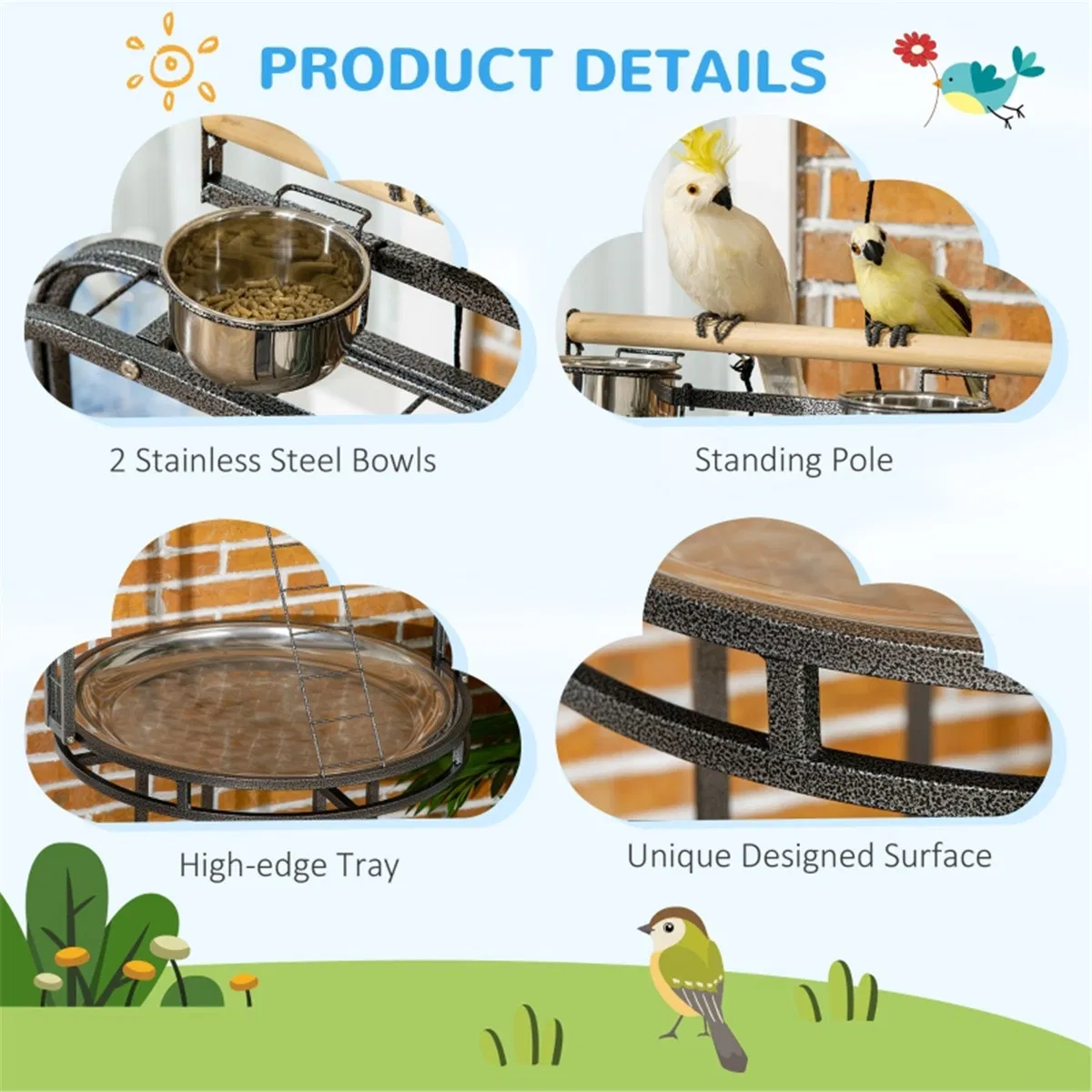 Parrot Stand /Parrot Perch ( Amazon Shipping)(Prohibited by WalMart) photo 7