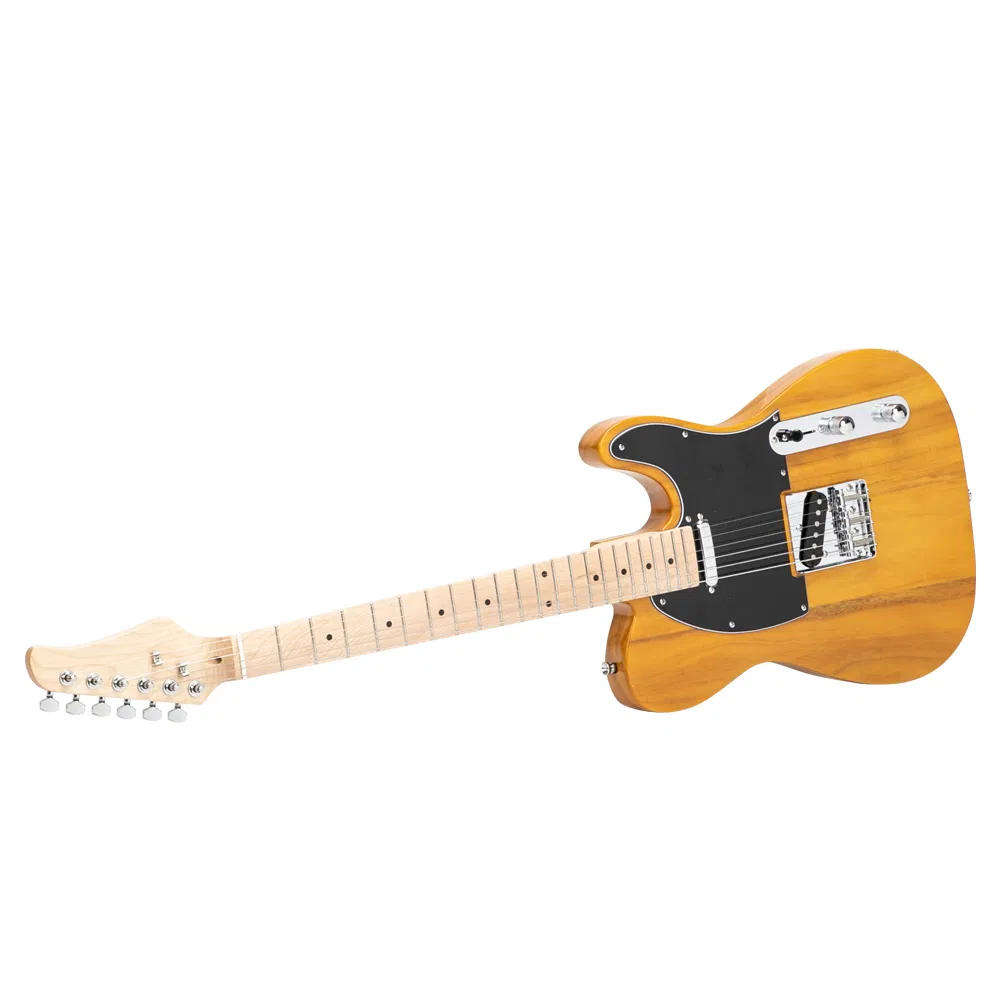 Maple Fingerboard GTL Electric Guitar SS Pickup Transparent Yellow photo 5