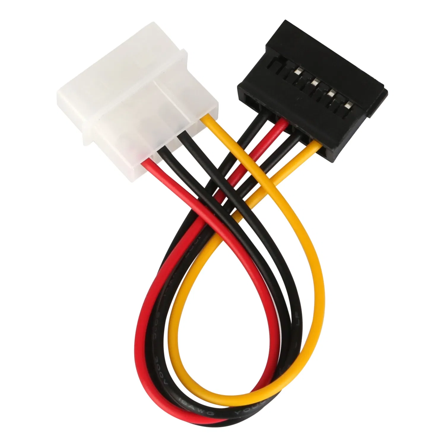 2 Packs 4 Pin Male To 15Pin Female Data Cable Adapter photo 2
