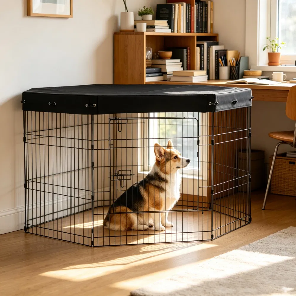 Dog House with Easy to Clean and Space-Saving for Outdoor photo 4