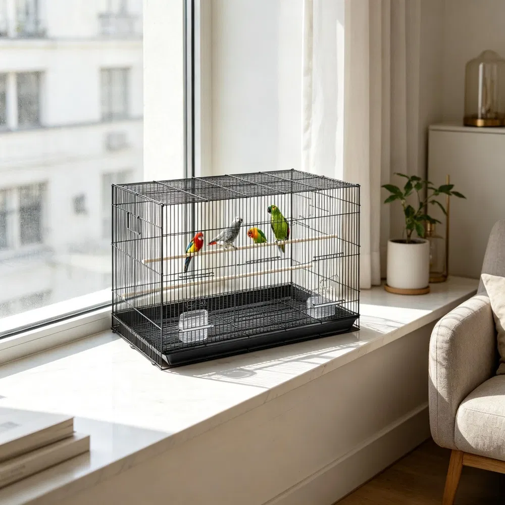 Bird Cage with Easy to Clean photo 6