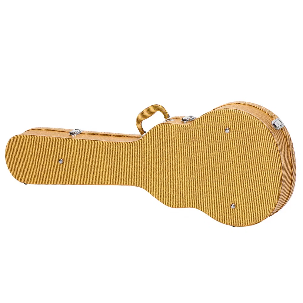 [Replace 27413300] Hard-Shell Electric Guitar Case for GLP Style Electric Guitar Bulge Surface Yellow photo 2