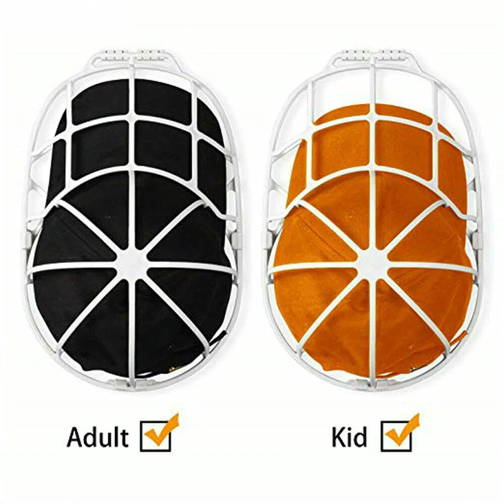 3 Pack Hat Washer Baseball Cap Cleaner Machine Washing Cage Holder Frame Net New photo 6