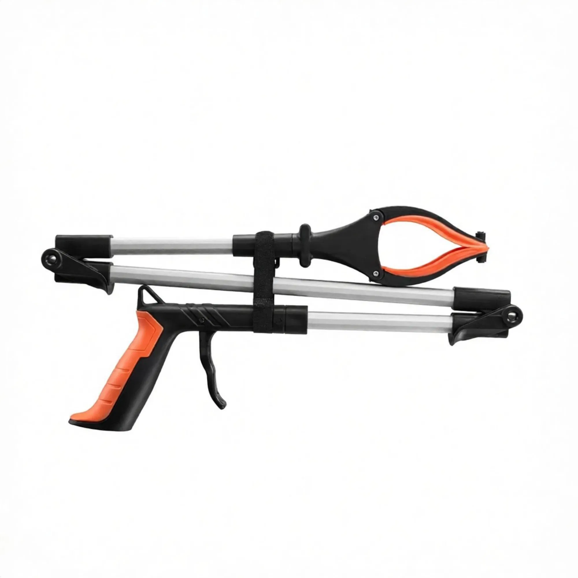 43" Foldable Reacher Grabber with 360 Rotating Jaw, Magnet & LED Light, Lightweight Pickup Tool for Seniors, Extra Long Trash Picker photo 5