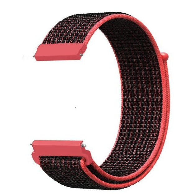 20mm 22mm Woven Nylon Sport Loop Watch Band Strap Quick Release Spring Pins USA photo 3