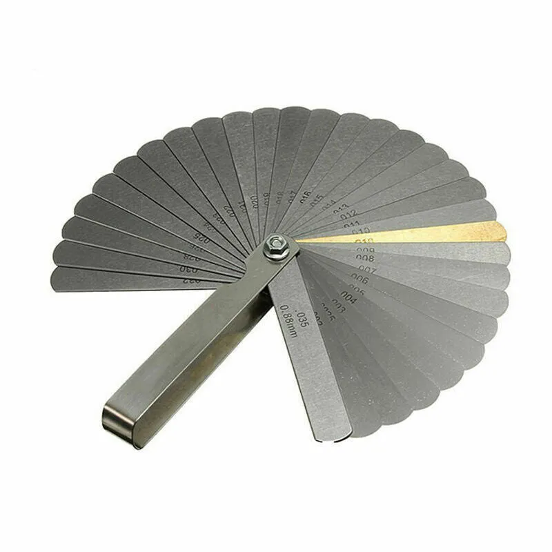 32 Blade Feeler Gauge Dual Reading Combination Feeler Gauge Metric & SAE US NEW photo 2
