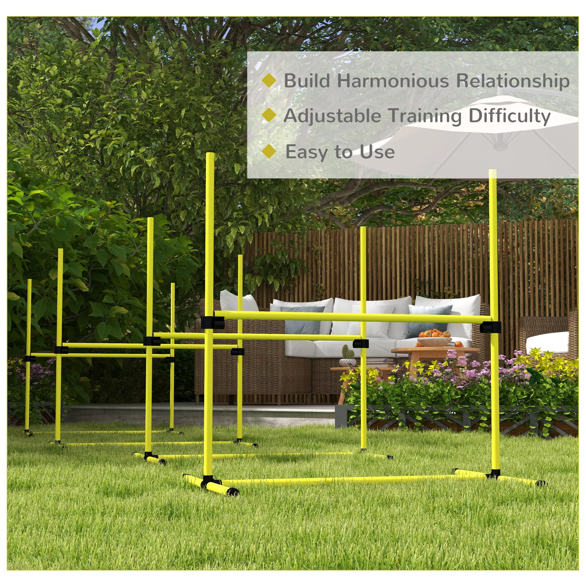 Dog agility training equipment photo 3