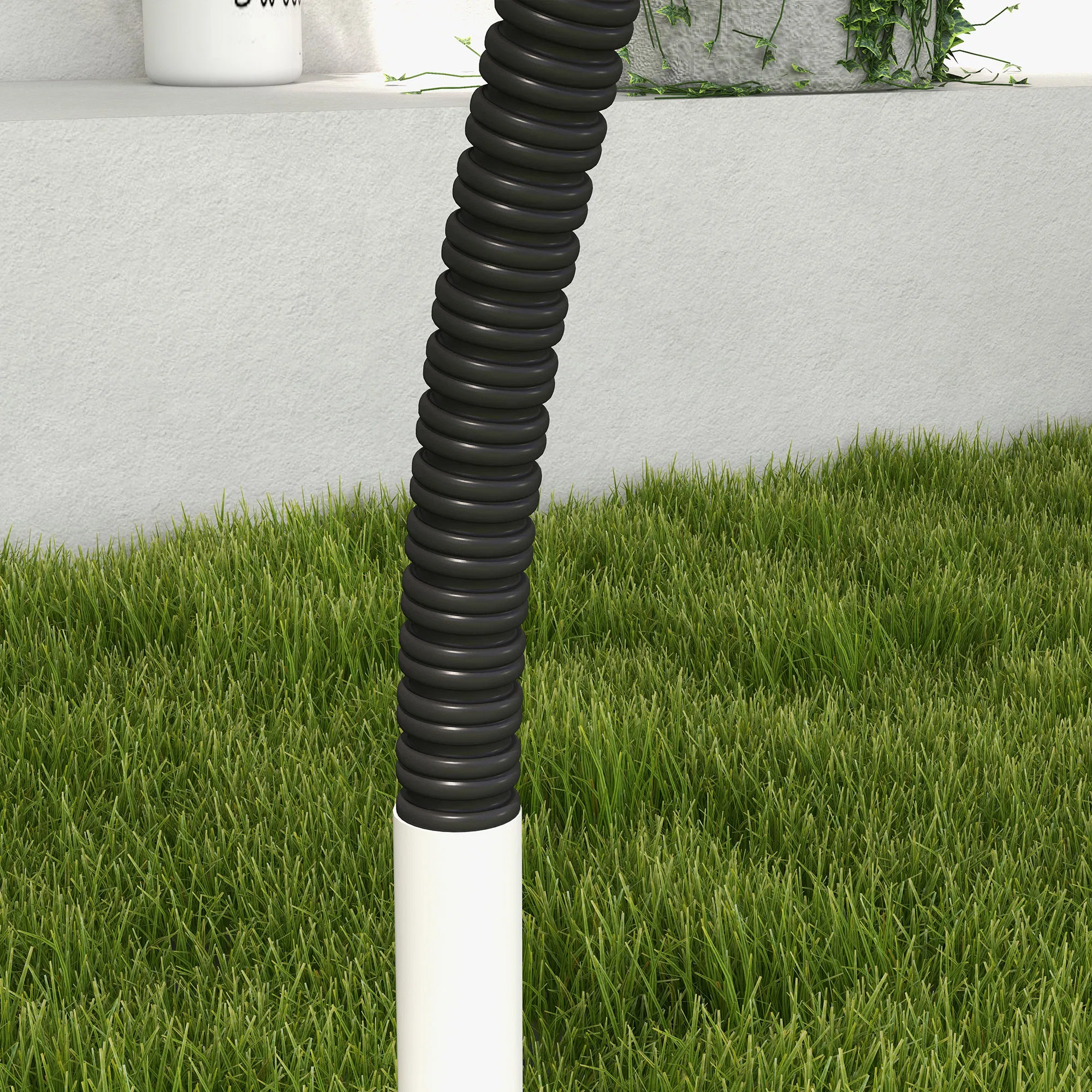 Dog Agility Kit Pet Obstacle Course Training Equipment Outdoor with Weave Poles, Carry Bag, Black photo 3
