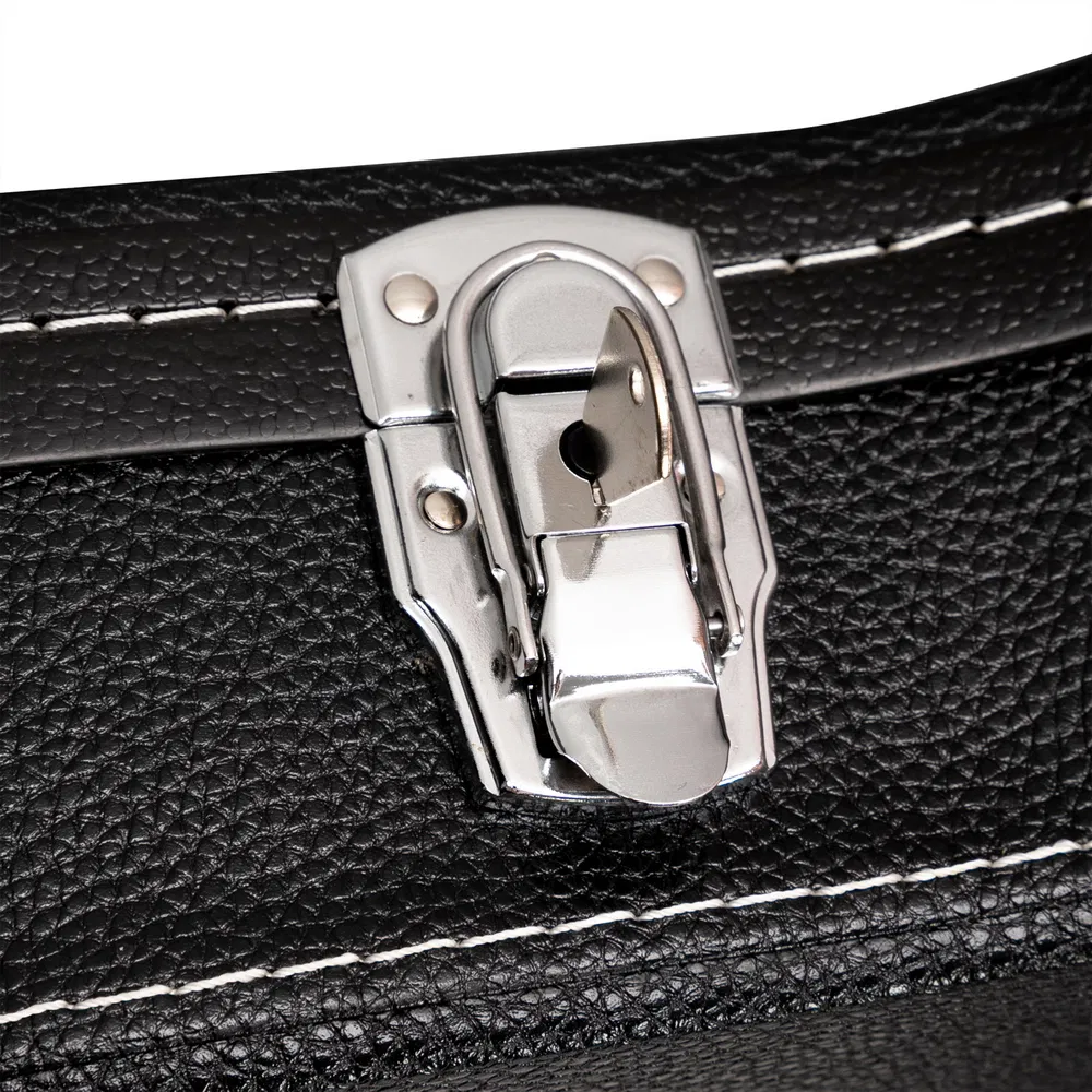 [Replace 13924990 Don't sell on Amazon]Hard-Shell Electric Guitar Case Flat Surface Black suit for GST, GTL photo 5