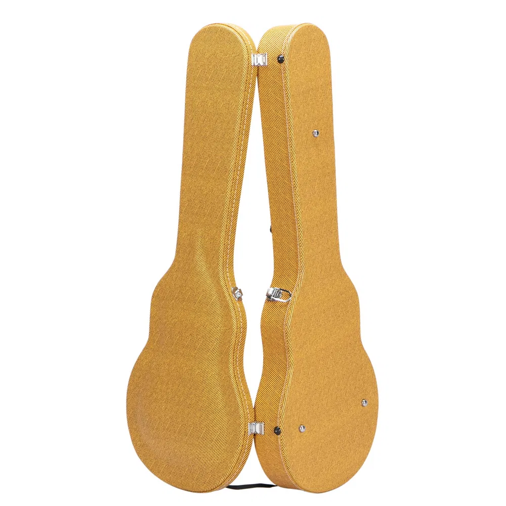 [Replace 27413300] Hard-Shell Electric Guitar Case for GLP Style Electric Guitar Bulge Surface Yellow photo 3