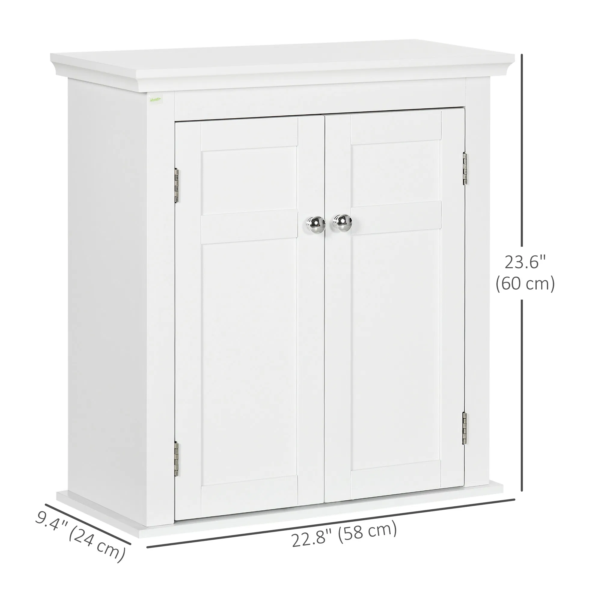Bathroom Cabinet, Medicine Cabinet, Over Toilet Storage Cabinet with Adjustable Shelves for Entryway, Grey photo 5