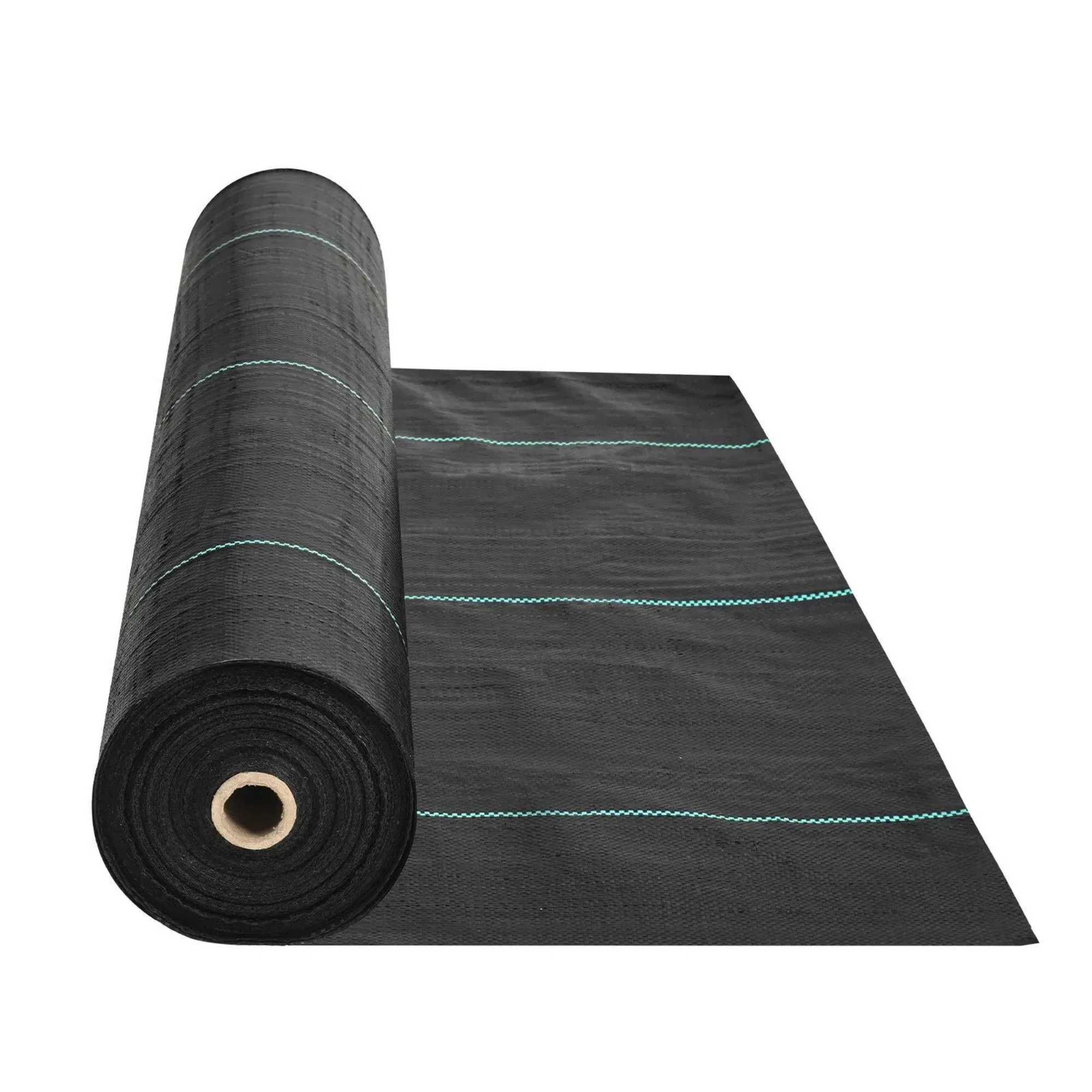 6x100FT Heavy Duty Weed Barrier Landscape Fabric, Woven PP Geotextile Ground Cover for Driveways & Gardens photo 5
