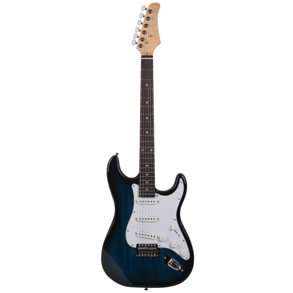 Rosewood Fingerboard Electric Guitar Blue photo 1
