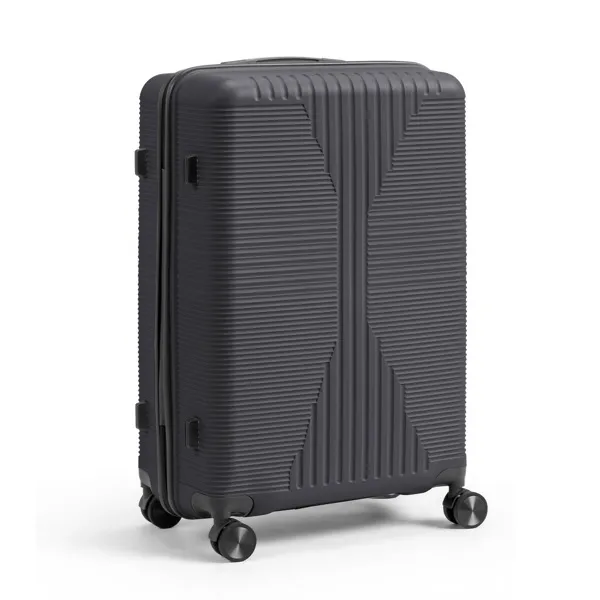 Non-TSA customs lock, single 28-inch PP trolley suitcase, 28in PP, dark gray photo 8