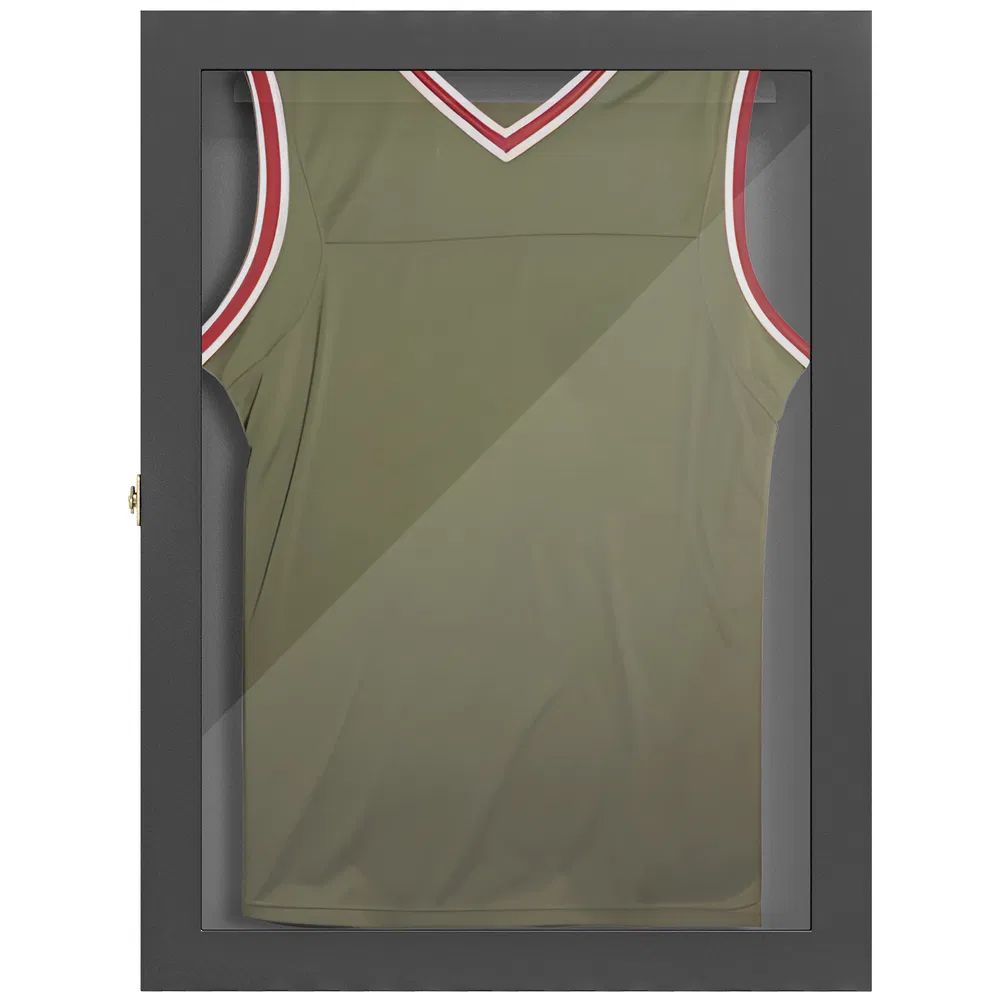 28" x 35" Hockey Jersey Frame, Jersey Shadow Box for Basketball Football Baseball, Black photo 7