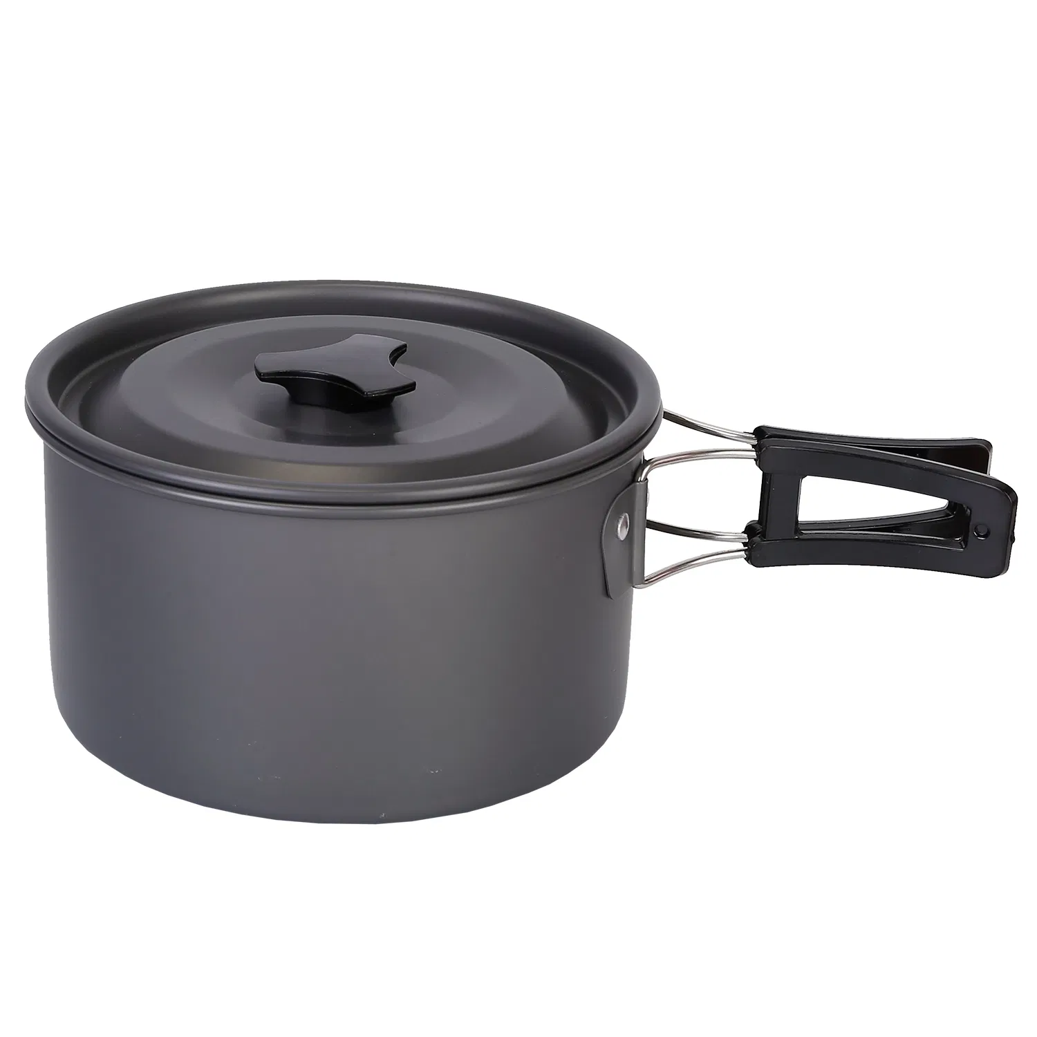 12Pcs Camping Cookware Set Camping Stove Aluminum Pot Pans Kit for Hiking Picnic Outdoor with Cup Fork Spoon Knife photo 5