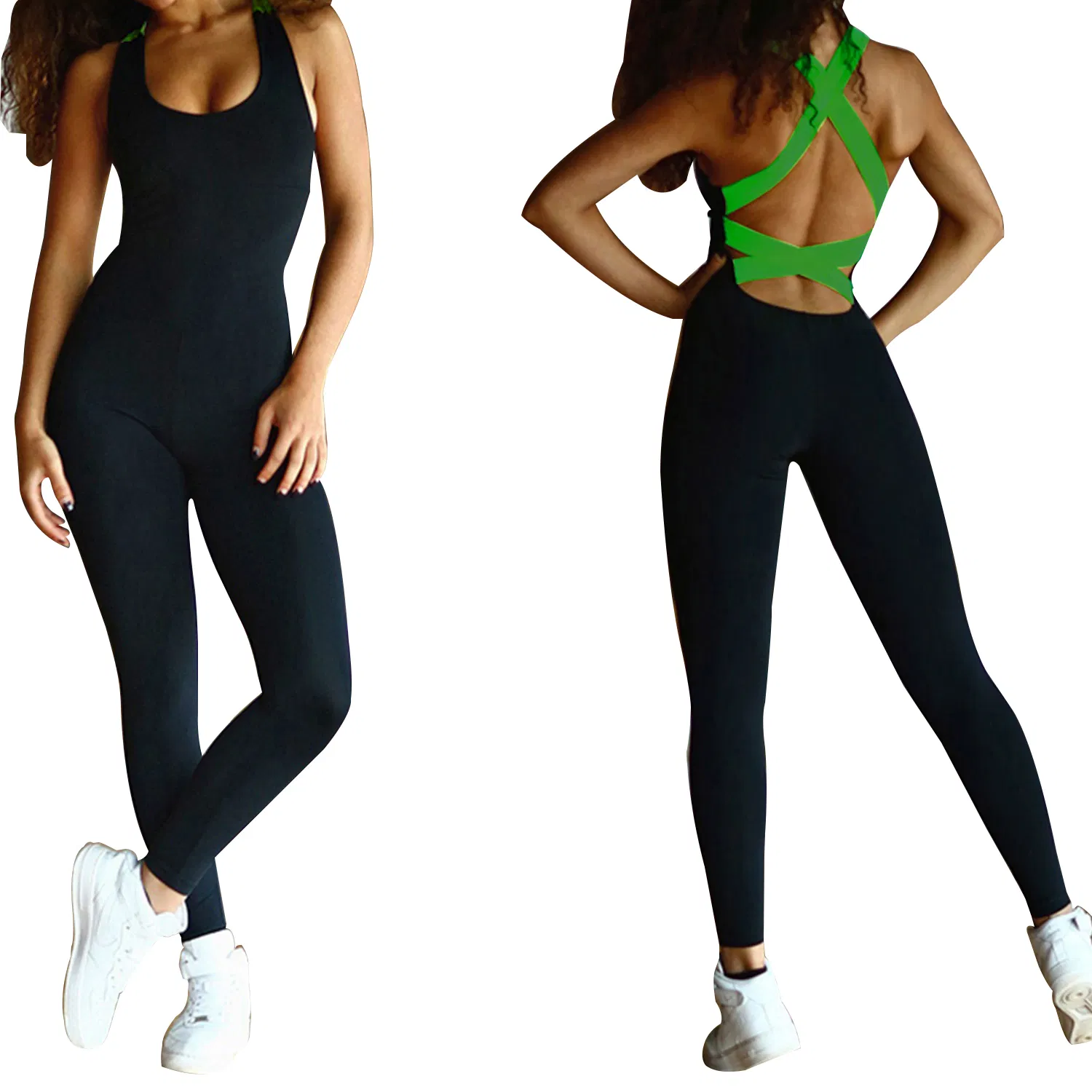 Women Sports YOGA Workout Gym Fitness Jumpsuit for Fitness Valentine's Day Gift photo 4