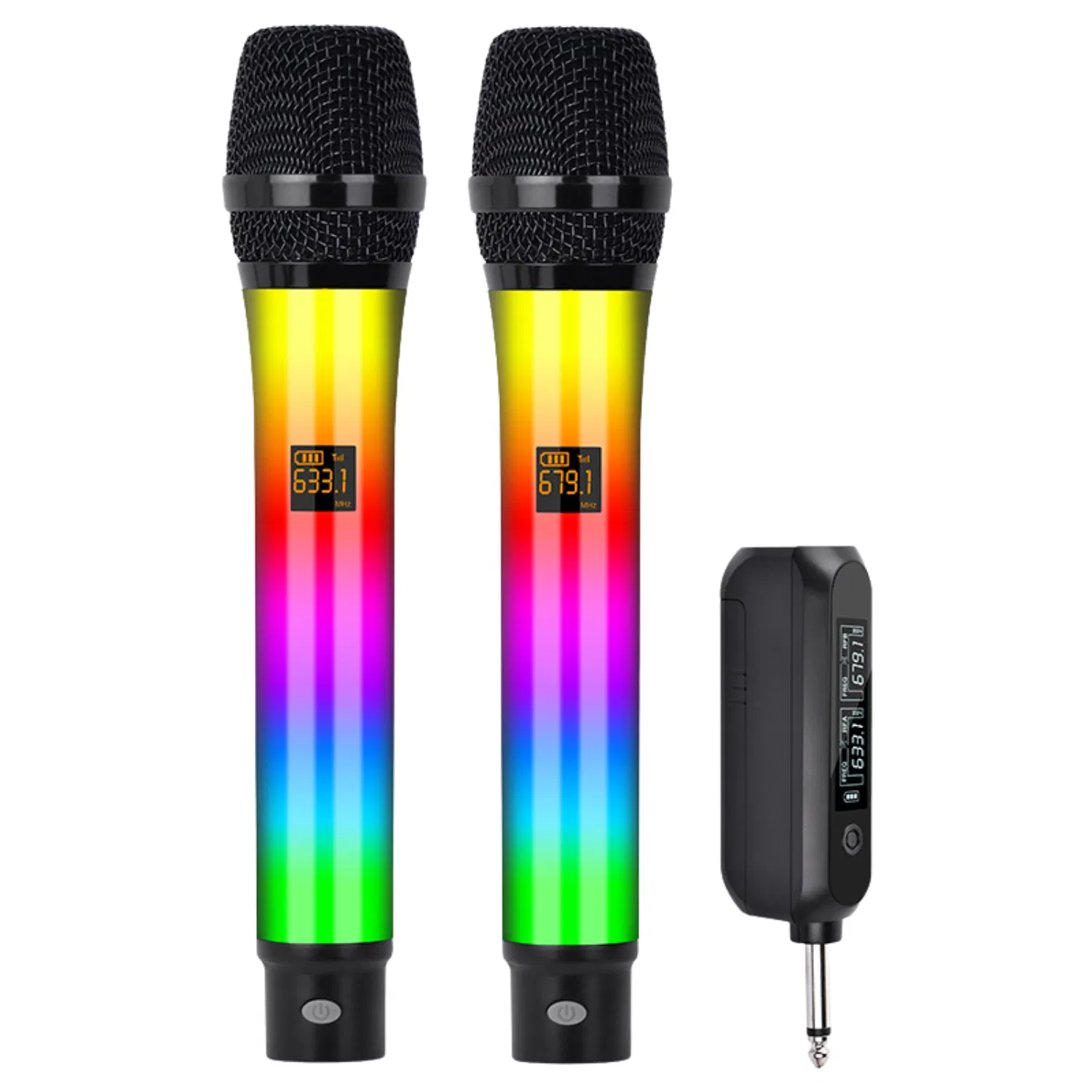 5 Core Wireless Microphone System Pair Professional Mic for Stage Studio photo 1