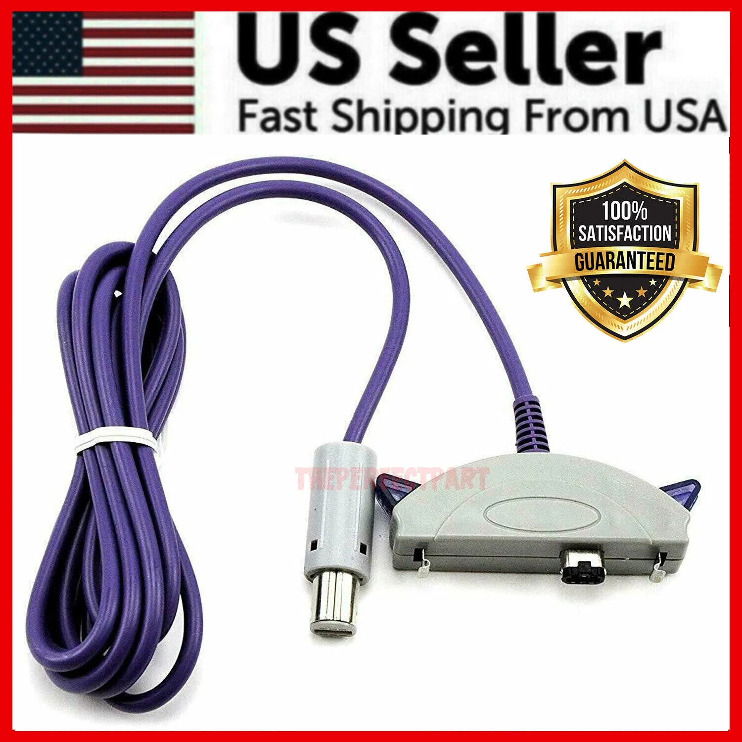 For Nintendo GameBoy Advance To Gamecube Link Cable Game Boy Advance Adapter New photo 1