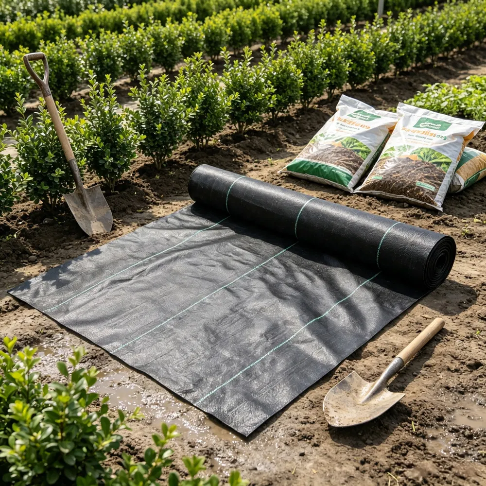 13FT x 108FT Heavy Duty Weed Barrier Fabric photo 8