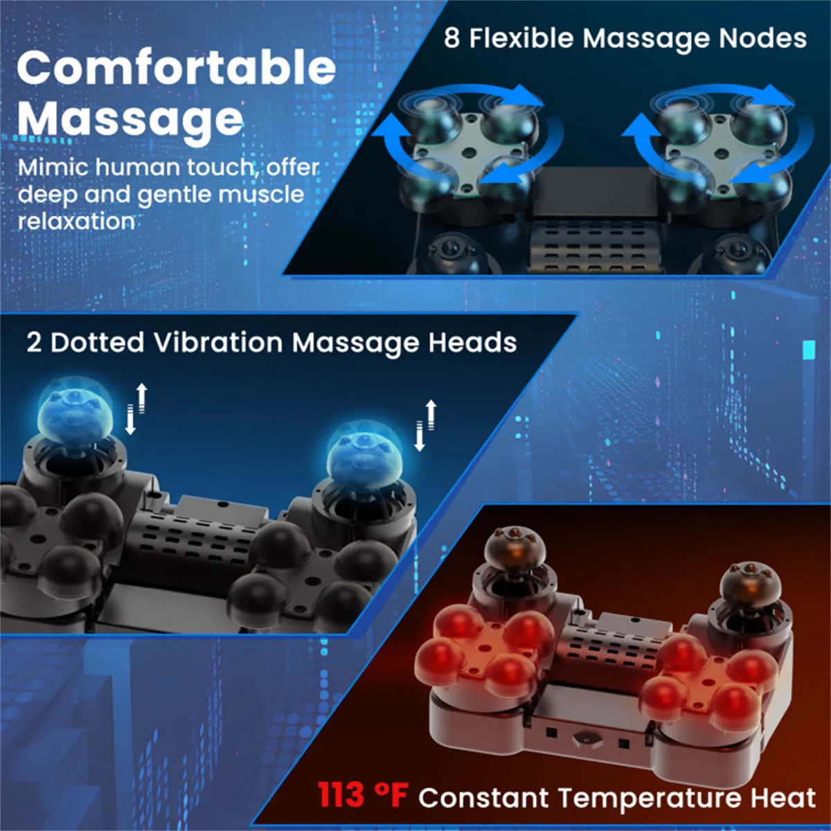 Foot massager with heating function photo 2