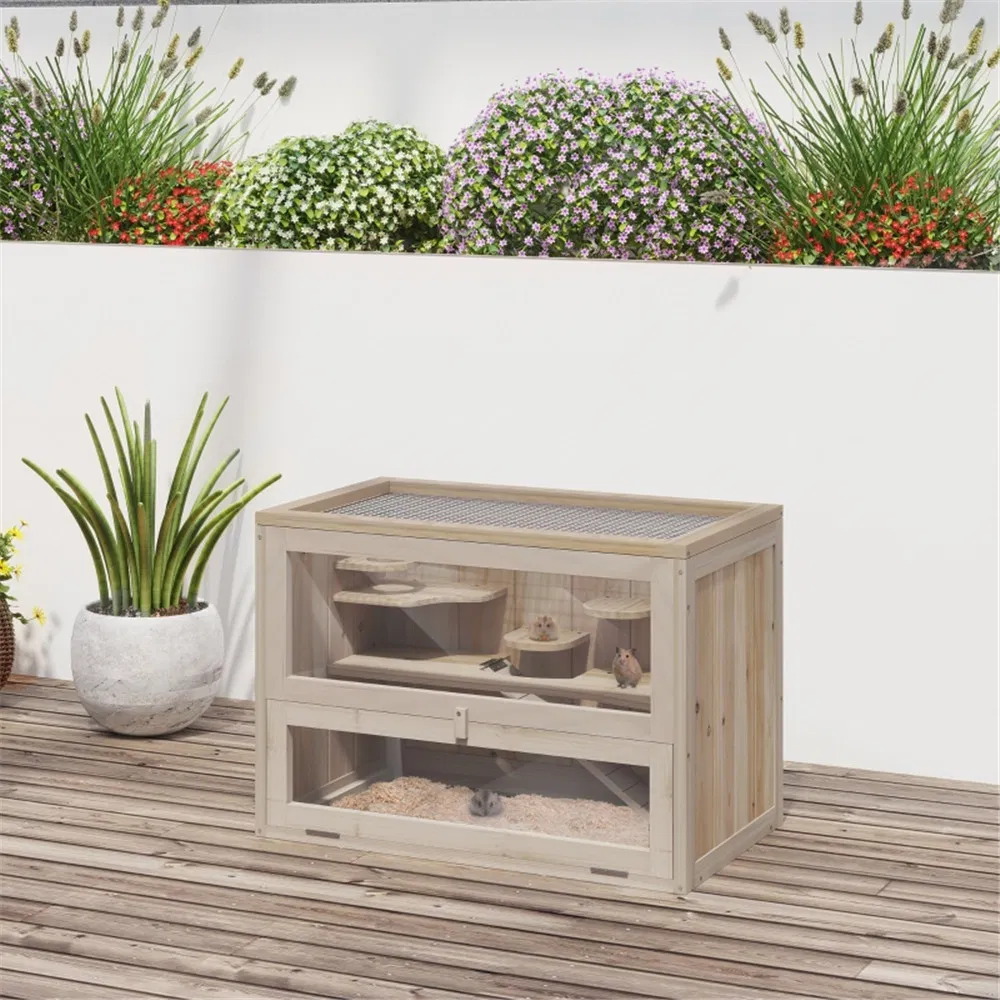 Wooden Hamster Cage ( Amazon Shipping)(Prohibited by WalMart) photo 2