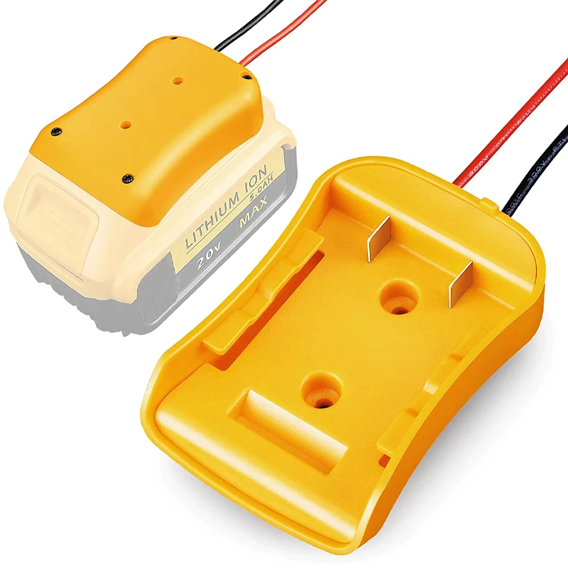 Power Connector DIY Battery Adapter Holder Dock For DeWalt 18V/20V Max Battery photo 5