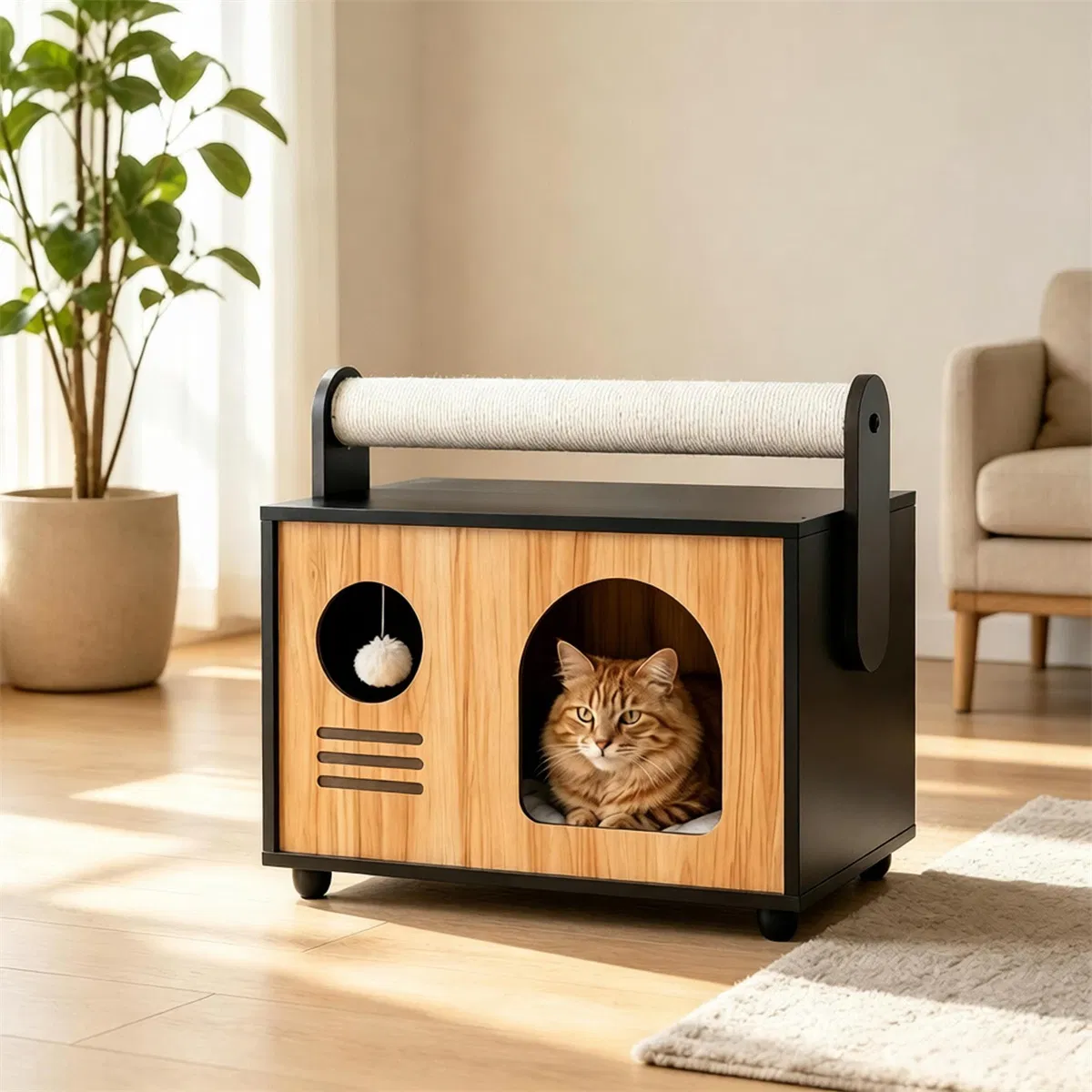 Cat and Dog Kennel Modern 19 Inches X 12 X 17.5 photo 5