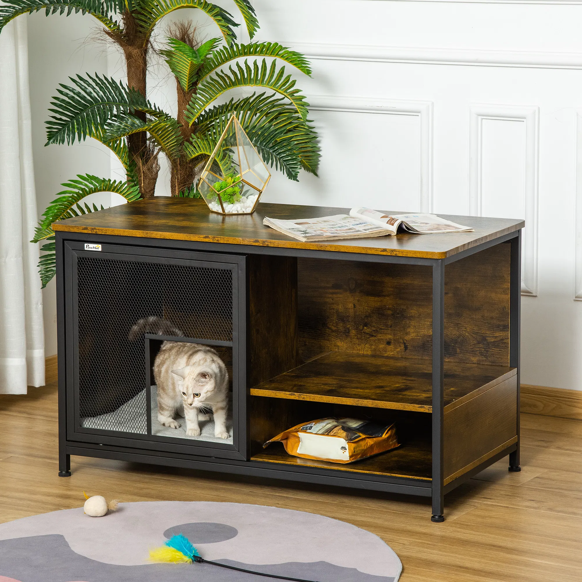 Wooden Cat House(No shipments on weekends) photo 1