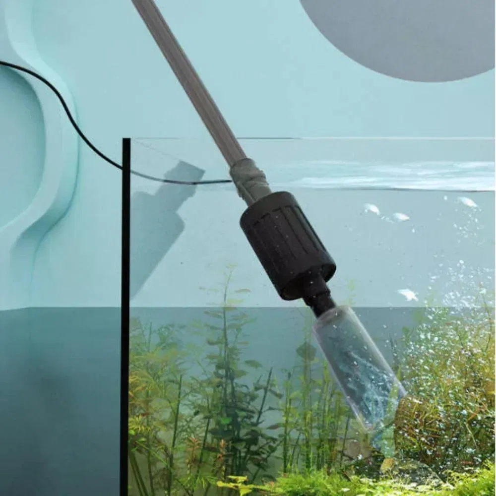 USB Electric Aquarium Siphon Gravel Cleaner V2, 5V Brushless Motor Multifunctional Fish Tank Water Changer, Low Water Level Fish Waste Vacuum Cleaner photo 7