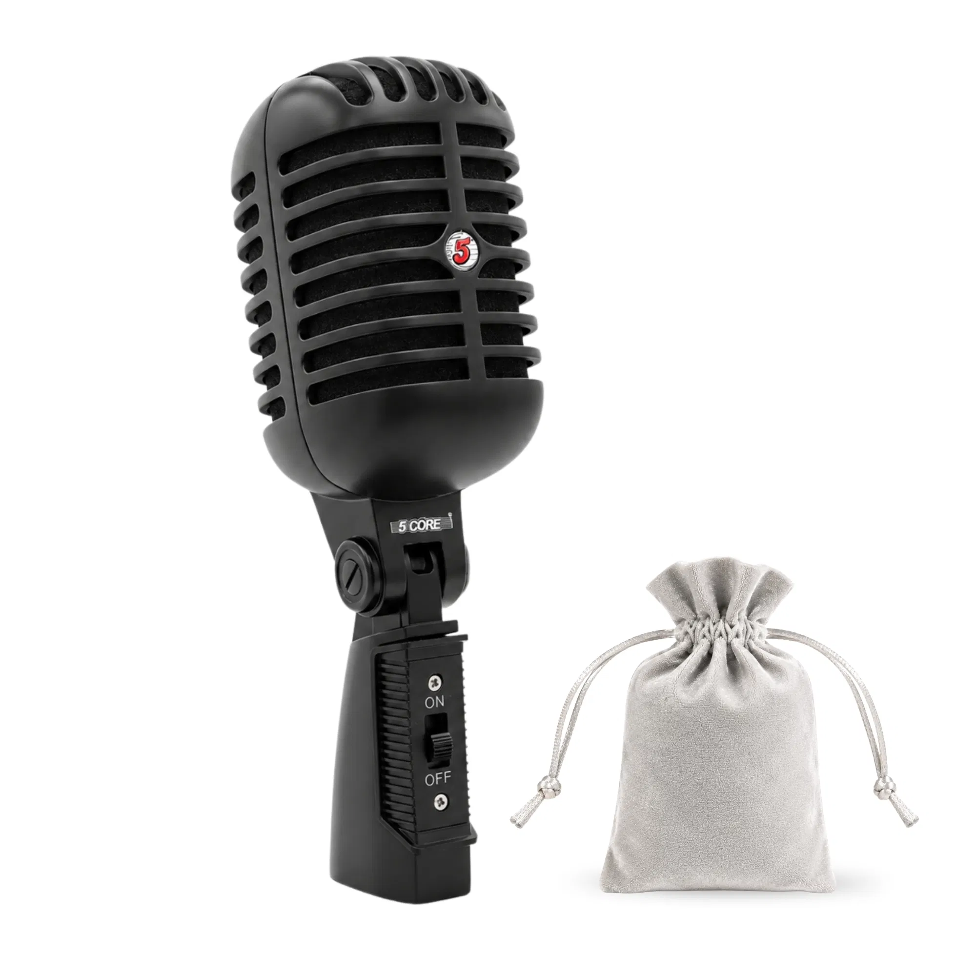 5Core Vintage Microphone Classic Dynamic Professional XLR Studio Retro Style Mic photo 1