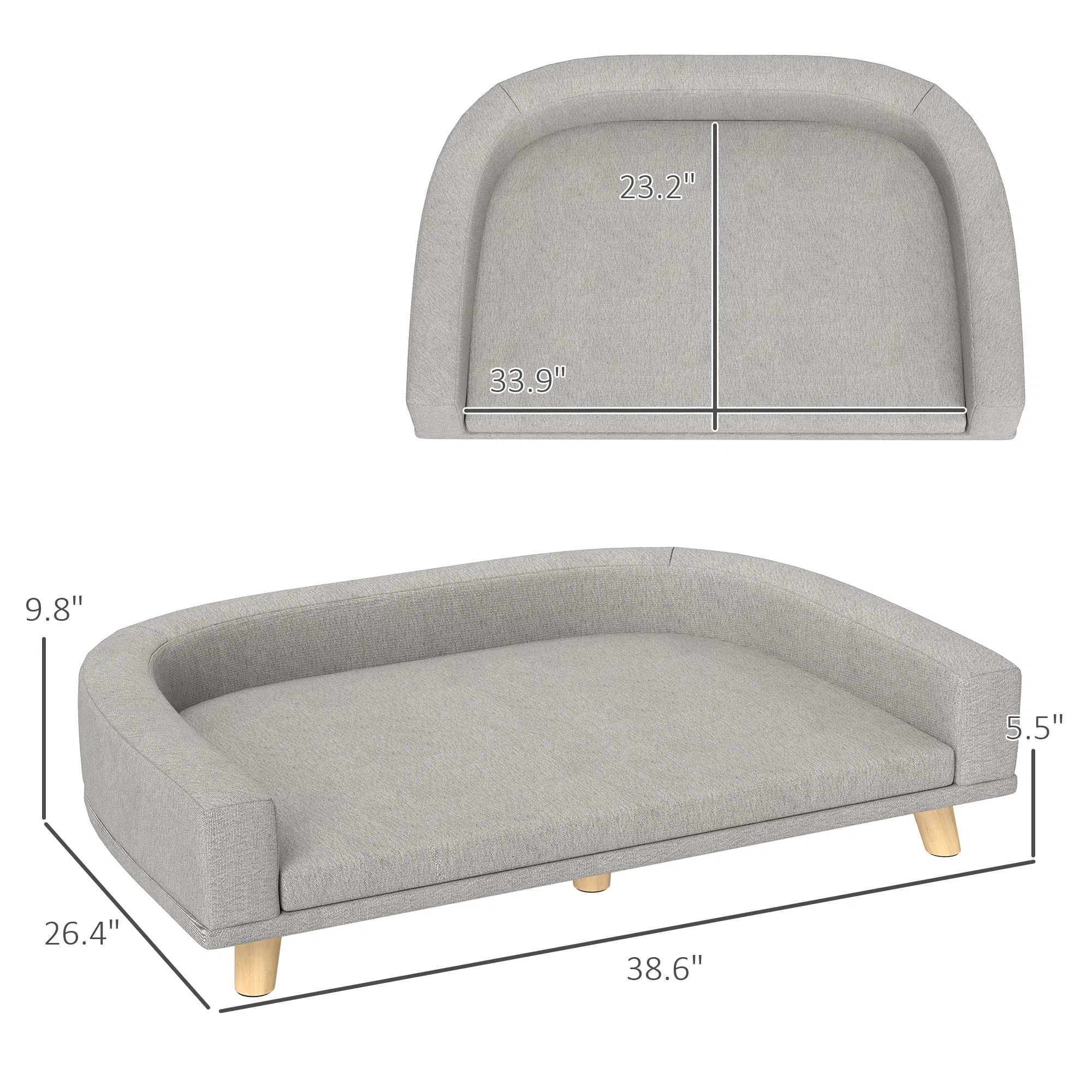 Dog Bed/ Rattan Pet Sofa ( Amazon Shipping)(Prohibited by WalMart) photo 1