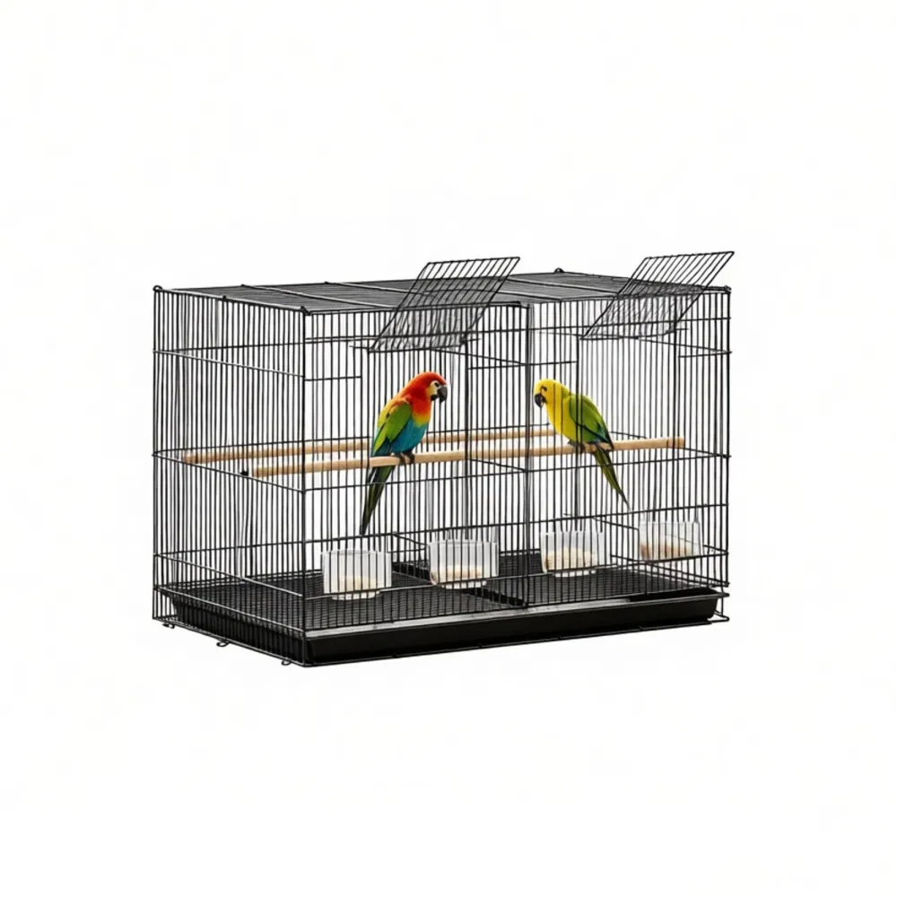 Bird Cage with Easy to Clean 760 X 460 X 455 Mm photo 3