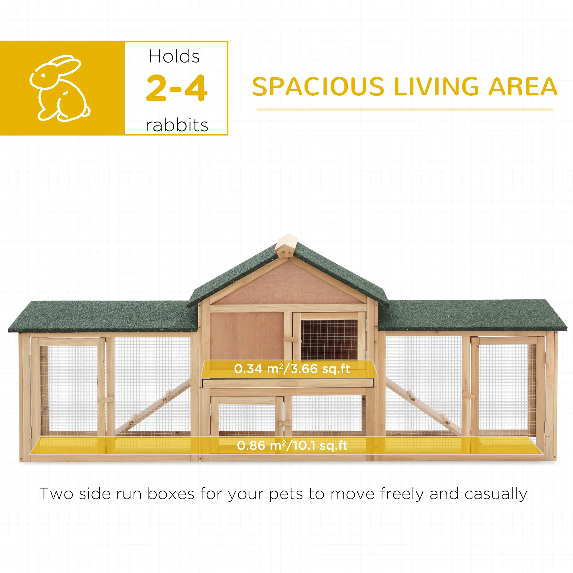 Rabbit Cage Outdoor, Rabbit House photo 3