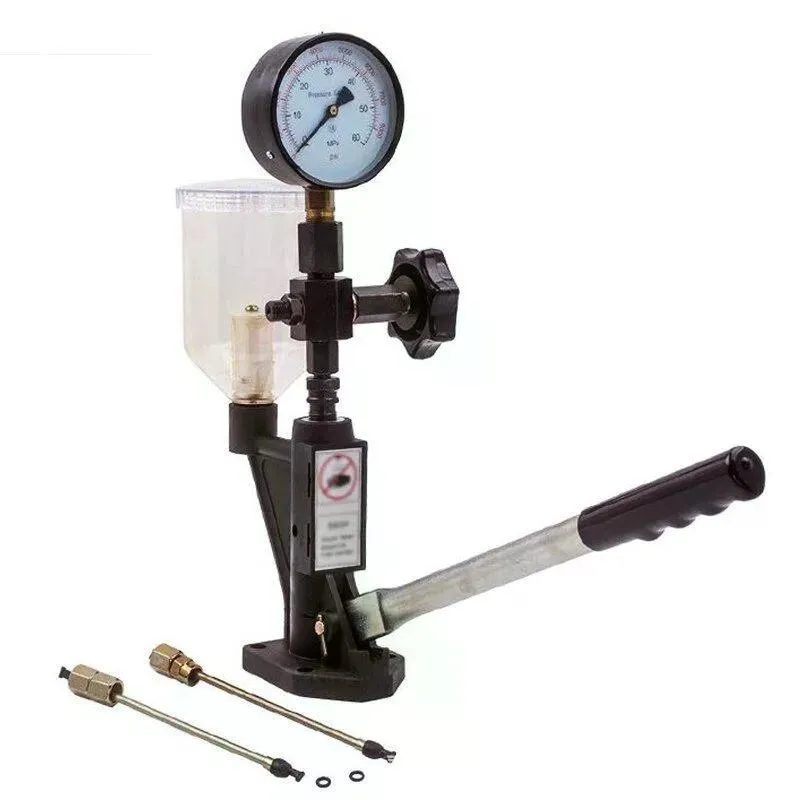 Professional Diesel Injector Tester – 9000 PSI Dual-Scale Gauge, 0-60MPa, Nozzle Repair Tool for Auto Tractor Truck Engine photo 4