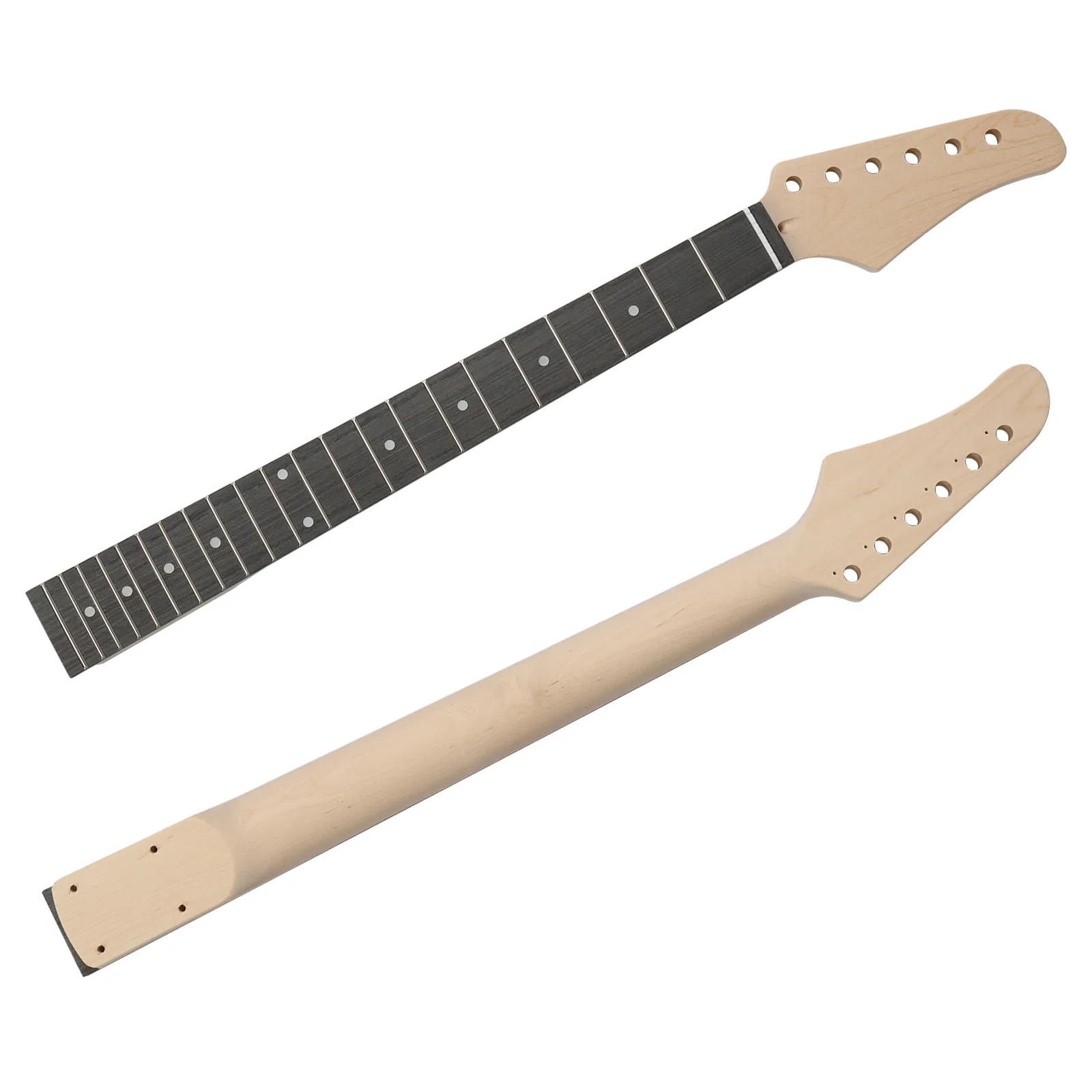 DIY 6 String ST Style Electric Guitar Kits with Mahogany Body, Maple Neck and Accessories photo 4