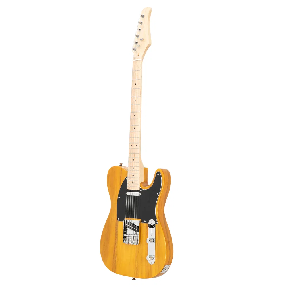 Maple Fingerboard GTL Electric Guitar SS Pickup Transparent Yellow photo 4